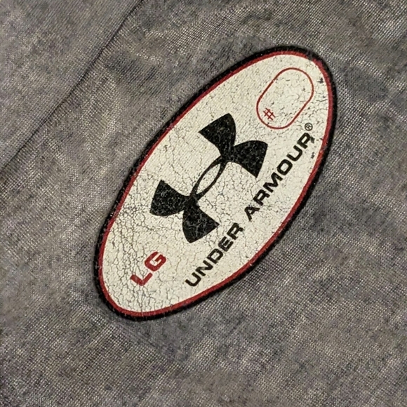 Under Armour Sleeveless Compression Athletic Workout Summer Shirt M/L Gray - Picture 5 of 7